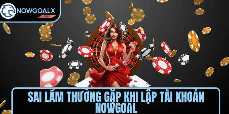 Các sai lầm thường gặp khi lập tài khoản NOWGOAL lần đầu