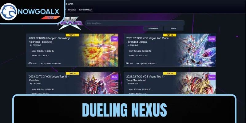 Tham gia Dueling Nexus sôi động